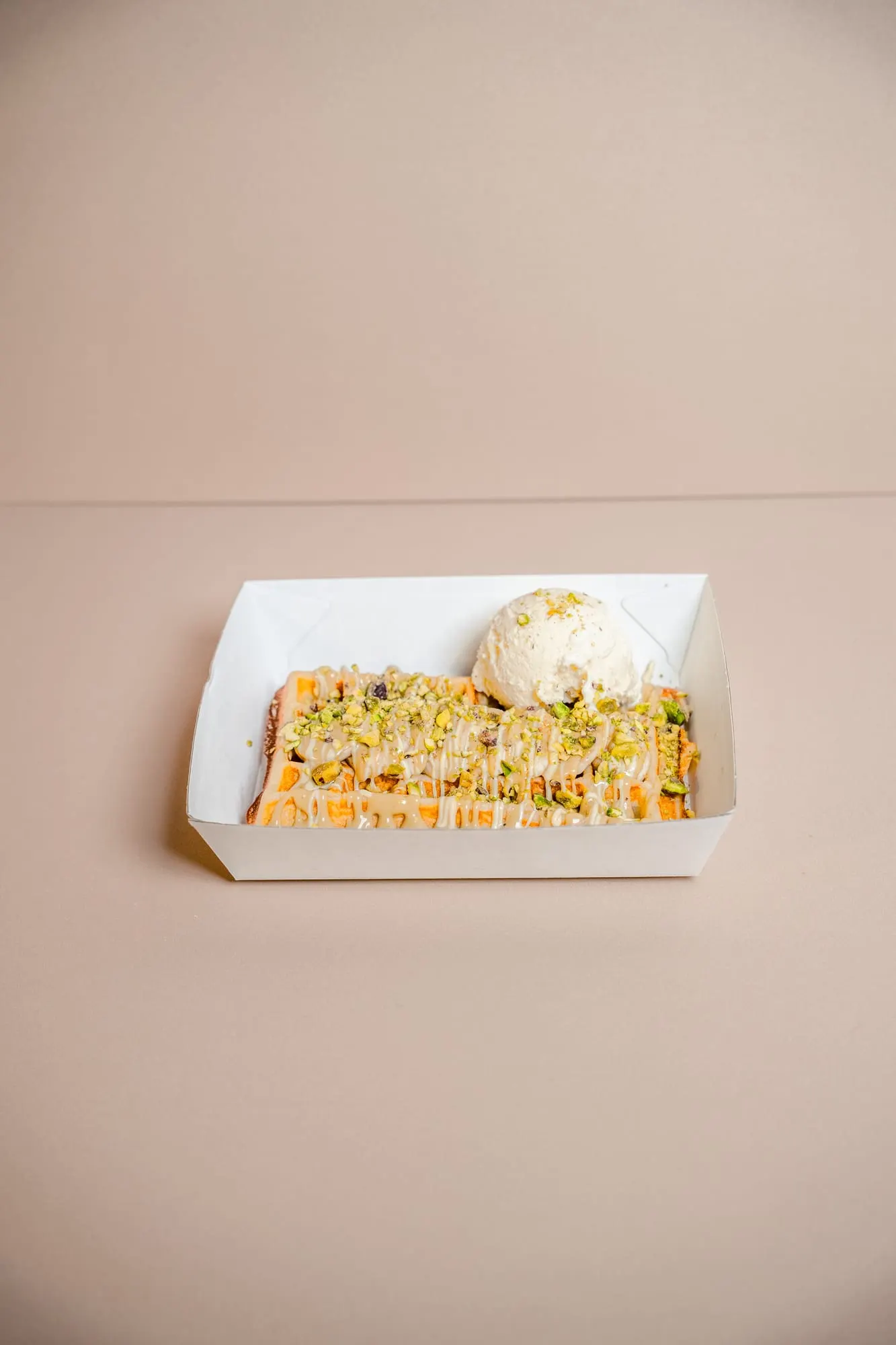 Pistachio Waffle