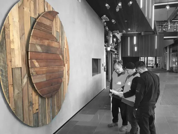 Inside the Osmand Signs workshop
