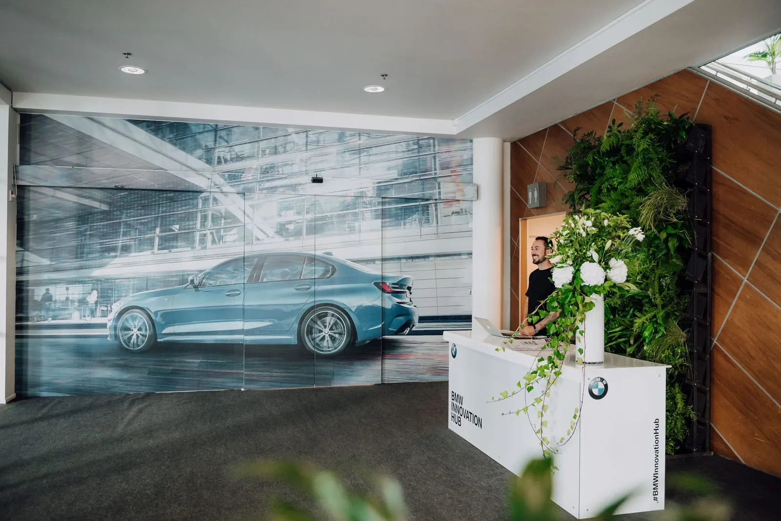 Osmand Signs work: BMW event branding