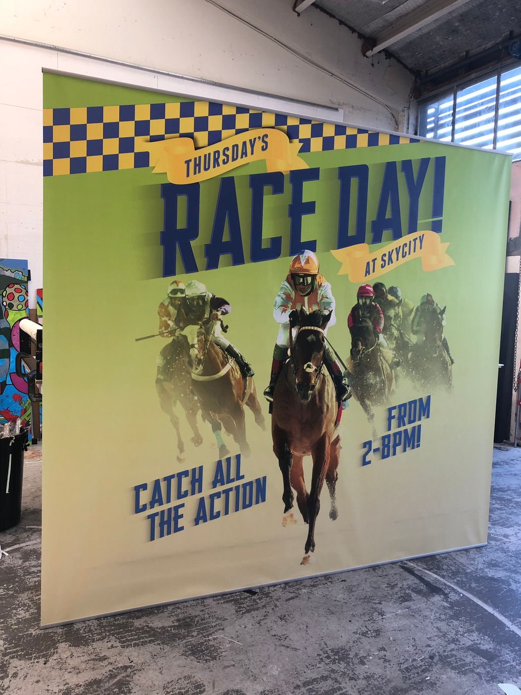 Event Signage and Brand Activations