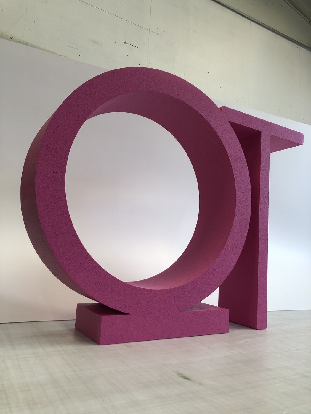 Large Scale Polystyrene Letters and Logos