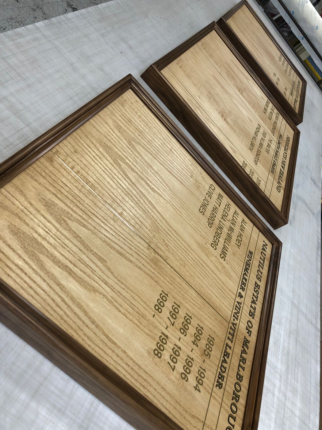 Traditional Signage and Honours Boards