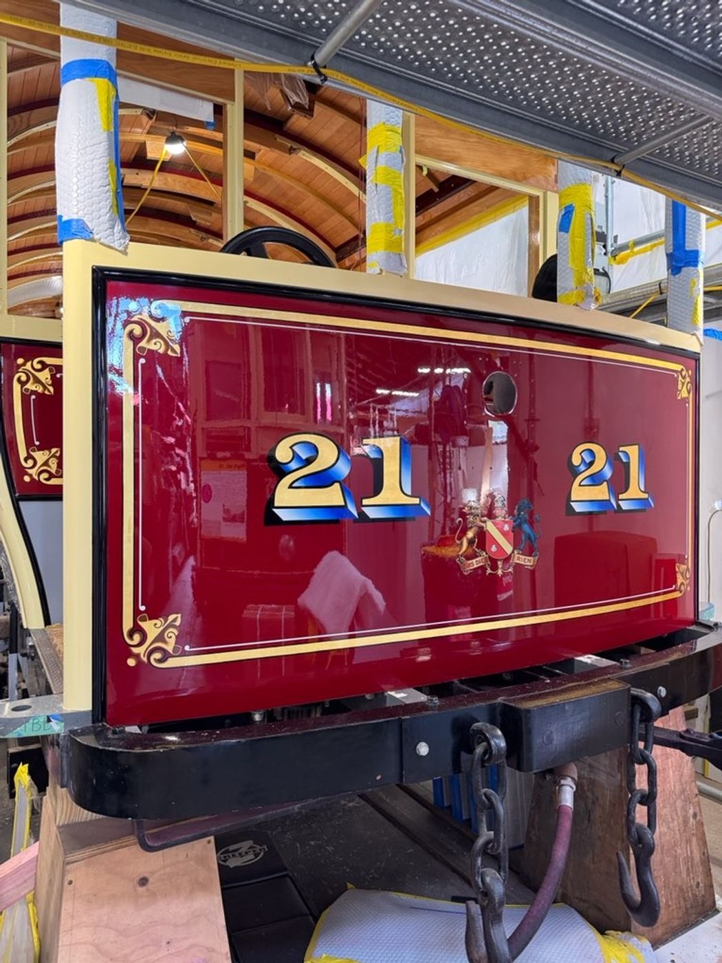 Motat Tram 21 Restoration
